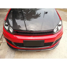 Load image into Gallery viewer, RZ Style Carbon Fibre Front Splitter for VW Golf MK6 GTI 08-13
