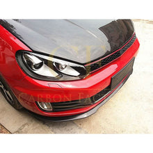 Load image into Gallery viewer, RZ Style Carbon Fibre Front Splitter for VW Golf MK6 GTI 08-13
