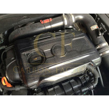 Load image into Gallery viewer, Scirocco Style Carbon Fibre Engine Cover for VW Golf MK6 GTI 08-13
