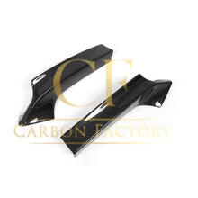Load image into Gallery viewer, Carbon Fibre Front Splitter Covers for BMW F22 2 Series M Sport 14-21
