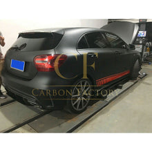 Load image into Gallery viewer, AMG Style Carbon Fibre Rear Diffuser for Mercedes Benz W176 A Class 13-18
