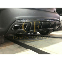 Load image into Gallery viewer, AMG Style Carbon Fibre Rear Diffuser for Mercedes Benz W176 A Class 13-18
