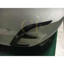 Load image into Gallery viewer, Carbon Fibre Rear Bumper Trims (4 Pieces) for Mercedes Benz W117 CLA 13-15
