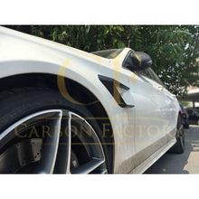 Load image into Gallery viewer, Carbon Fibre Side Fender Trims for Mercedes W205 C Class C63 15-18
