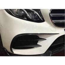 Load image into Gallery viewer, Carbon Fibre Front Canards (2 Pieces) for Mercedes W213 E Class Saloon 17-18
