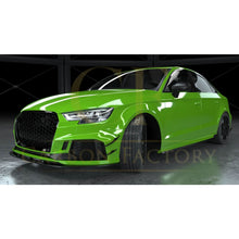 Load image into Gallery viewer, Pre-Preg Carbon Fibre Front Canards for Audi 8V RS3 Saloon 17-20
