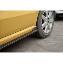 Load image into Gallery viewer, V Style Carbon Fibre Side Skirts for VW Polo MK5 Non GTI 11-16
