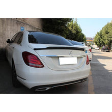 Load image into Gallery viewer, C74 Style Carbon Fibre Boot Spoiler for Mercedes Benz W205 C Class 15-21
