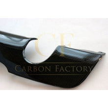 Load image into Gallery viewer, Carbon Fibre Rear Diffuser Single Exhaust for BMW E90 E91 3 Series 05-13
