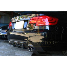 Load image into Gallery viewer, Carbon Fibre Rear Diffuser Dual Exhaust for BMW E92 E93 3 Series 07-13

