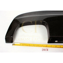 Load image into Gallery viewer, MP Style Carbon Fibre Rear Diffuser Twin Exhaust for BMW F10 5 Series 10-17

