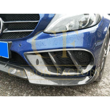 Load image into Gallery viewer, Carbon Fibre Air Trim Covers for Mercedes W205 C Class inc C63 15-18
