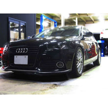 Load image into Gallery viewer, V Style Carbon Fibre Front Splitter for Audi A4 B8 S Line 08-12
