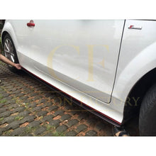 Load image into Gallery viewer, V Style Carbon Fibre Side Skirts for Audi 8J TT TTS MK2 07-14
