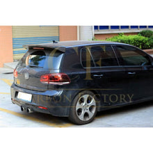 Load image into Gallery viewer, P Style Carbon Fibre Roof Spoiler for VW Golf MK6 GTI R20 08-13
