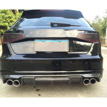 Load image into Gallery viewer, Carbon Fibre Rear Diffuser (Quad Exhaust) for Audi A3 Hatchback S Line &amp; S3 13-15
