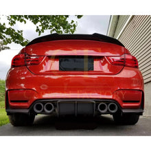 Load image into Gallery viewer, V Style Pre-Preg Carbon Fibre Rear Diffuser for BMW F80 M3 F82 F83 M4 14-20
