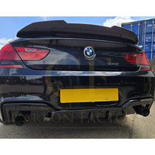 Load image into Gallery viewer, Gloss Black Diffuser &amp; Exhaust tips for BMW F06 F12 F13 BMW 6 Series 640D
