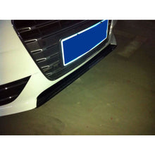 Load image into Gallery viewer, P Style Carbon Fibre Front Splitter for Audi A4 B8.5 Non S Line 13-15
