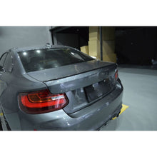 Load image into Gallery viewer, CF Style Carbon Fibre Boot Spoiler for BMW 2 Series F22 F87 M2 13-21
