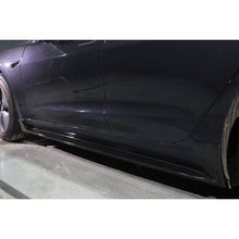 Load image into Gallery viewer, OEM Style Carbon Fibre Side Skirts for Tesla Model 3 16-23

