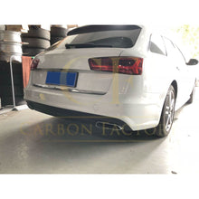 Load image into Gallery viewer, V Style Carbon Fibre Rear Diffuser for Audi C7.5 A6 S Line &amp; S6 15-18
