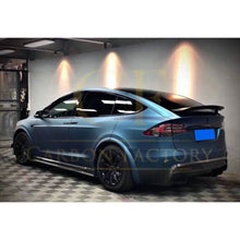 Load image into Gallery viewer, V Style Carbon Fibre Side Skirts for Tesla Model X 16-Present
