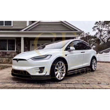 Load image into Gallery viewer, V Style Carbon Fibre Side Skirts for Tesla Model X 16-Present
