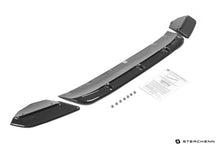 Load image into Gallery viewer, Sterckenn Carbon Fibre Front Lip Splitter Kit for BMW X3M &amp; X4M Pre-LCI (2019-2022, F97 F98) - 3-Piece Pre-Preg 2x2 Weave, OEM Fit, European Made
