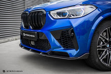 Load image into Gallery viewer, Sterckenn Carbon Fibre Front Lip Splitter Spoiler for BMW X5M F95 (2020+) - OEM Fit Prepreg 2x2 Twill Weave

