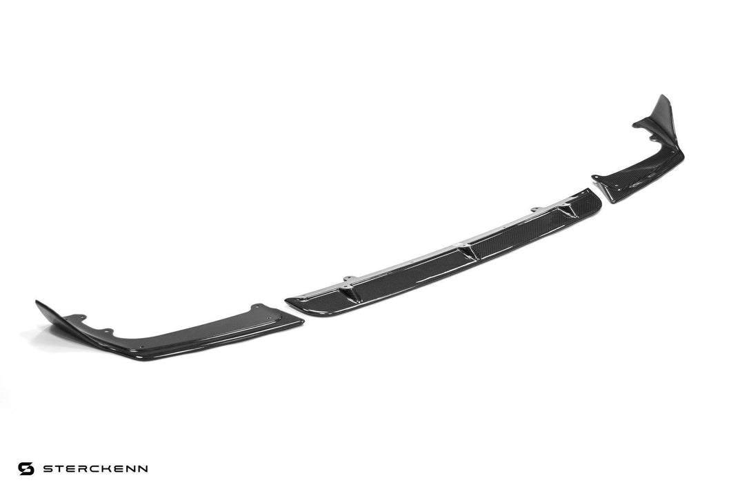 Sterckenn Carbon Fibre Front Lip Splitter Spoiler for BMW X5M F95 (2020+) - OEM Fit Prepreg 2x2 Twill Weave
