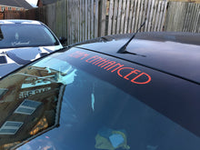 Load image into Gallery viewer, Enhanced Nation Sunstrip – Official CEUK Car Club Vinyl
