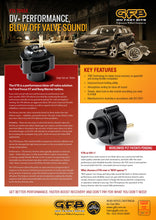 Load image into Gallery viewer, GFB T9454 VTA VENT TO ATMOSPHERE BLOW OFF VALVE - PORSCHE 911 997 GT2 RS
