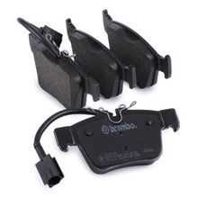 Load image into Gallery viewer, Brembo P 23 180 (P23180, P-23-180) Brake Pad Set with Anti-Squeak Plate for Teves Calipers - Alfa Romeo Giulia &amp; Stelvio, Maserati Ghibli, Levante &amp; Quattroporte - OE Quality Front/Rear Axle Set
