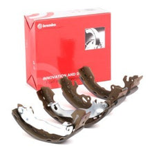 Load image into Gallery viewer, Brembo S 24 531 Rear Drum Brake Shoe Set for Ford Focus (TRW System) with Handbrake Lever, 38mm – S24531
