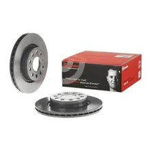 Load image into Gallery viewer, Genuine Brembo Coated Disc Line 09.9167.11 Brake Disc Rotor - Internally Vented, High Carbon, Coated - 280mm x 22mm, 5-Bolt - Includes Bolts/Screws

