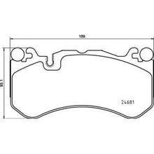 Load image into Gallery viewer, Brembo P 50 142 Brake Pad Set for Mercedes-AMG | Prepared for Wear Indicator | For Brembo Calipers | Fits C63 E63 G63 S63 AMG GT CLS63 GLC63 GLS63 SLS | P50142 P-50-142
