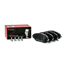 Load image into Gallery viewer, Brembo P 85 144 Directional Brake Pad Set with Brake Caliper Screws for TRW Calipers - Fits Audi A3/S3/Q3, VW Golf/GTI/R/Passat/Tiguan, Skoda Octavia/Superb, SEAT Leon, CUPRA Ateca (P-85-144)
