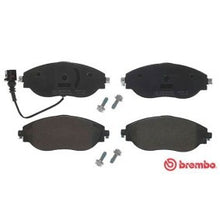 Load image into Gallery viewer, Brembo P 85 144 Directional Brake Pad Set with Brake Caliper Screws for TRW Calipers - Fits Audi A3/S3/Q3, VW Golf/GTI/R/Passat/Tiguan, Skoda Octavia/Superb, SEAT Leon, CUPRA Ateca (P-85-144)
