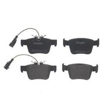 Load image into Gallery viewer, Brembo P 23 180 (P23180, P-23-180) Brake Pad Set with Anti-Squeak Plate for Teves Calipers - Alfa Romeo Giulia &amp; Stelvio, Maserati Ghibli, Levante &amp; Quattroporte - OE Quality Front/Rear Axle Set

