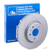 Load image into Gallery viewer, ATE PowerDisc Brake Disc 24.0325-0184.1 - Vented, Coated, High-Carbon, 314mm x 25mm, 5-Stud - Includes Bolts/Screws
