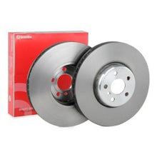 Load image into Gallery viewer, Genuine Brembo Two-Piece Discs Line Brake Disc 09.D095.13 (09D09513) - 348x36mm High Carbon, Coated, Internally Vented, Includes Bolts/Screws - Performance Brake Rotor
