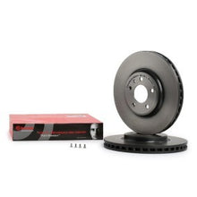 Load image into Gallery viewer, Brembo Coated Disc Line 09.A758.11 Brake Disc - High Carbon, Internally Vented, Anti-Corrosion Coated, 320mm x 30mm, 5-Stud - Includes Bolts/Screws
