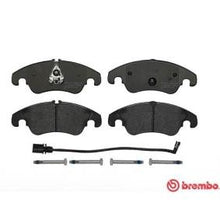 Load image into Gallery viewer, Brembo P 85 098 (P-85-098) Audi Brake Pad Set with Caliper Screws - Fits A4 A5 A6 A7 Q5 S4 S5 SQ5 (Lucas/TRW Calipers) | Genuine OE Quality
