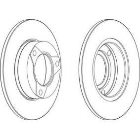 Ferodo Premier DDF955 Brake Disc for BMW 5 Series (Select Models) - 300x20mm Vented Rotor, Includes Bolts/Screws