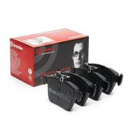 Genuine Brembo P 85 124 Brake Pad Set for Teves Calipers – No Wear Sensor / Excl. Wear Warning Contact (P-85-124, P85124) – Front/Rear Disc Pads