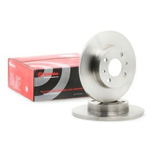 Load image into Gallery viewer, Brembo 08.5085.14 Solid Brake Disc Rotor 240mm x 11mm 4-Hole with Bolts/Screws, OEM Quality Replacement (08508514)
