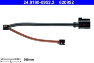 ATE 24.8190-0952.2 Brake Pad Wear Sensor, 300mm - OE-Quality Plug & Play Pad Wear Indicator Lead - Replaces 24 8190 0952 2 / 24819009522