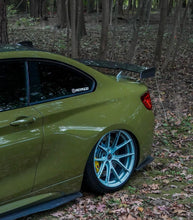 Load image into Gallery viewer, TR87 V2 Adjustable Pre-Preg 2x2 Twill Carbon Fibre Rear Wing Spoiler for BMW M2/M3/M4 (F87 F80 F82 G80 G82) - Flat Boot Fitment
