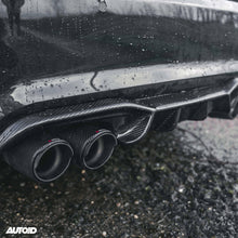 Load image into Gallery viewer, TRE Pre-Preg Carbon Fibre (Carbon Fiber) Competition Rear Diffuser for BMW M2 F87 &amp; M2 Competition F87 (2015-2021) – 2x2 Twill, Direct OEM Replacement, Performance Upgrade
